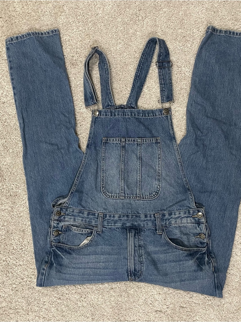Men Denim Overalls - Blue Jean